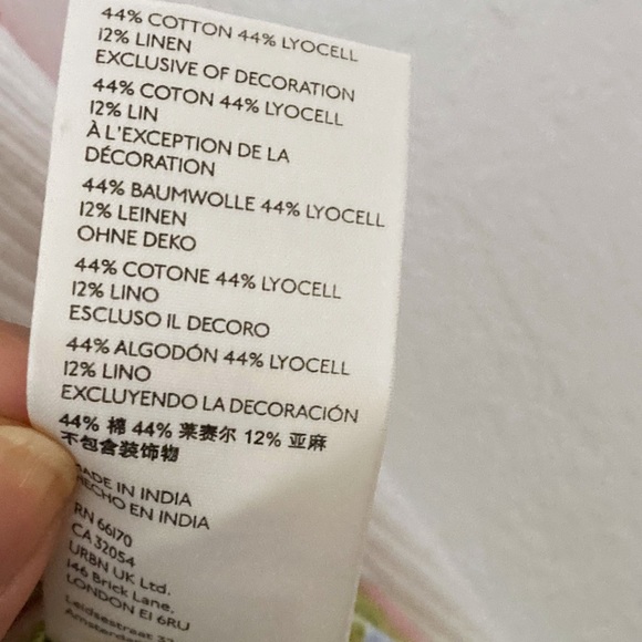 Free People Wherever Tee Floral Combo Size XS NWOT - Picture 11 of 12